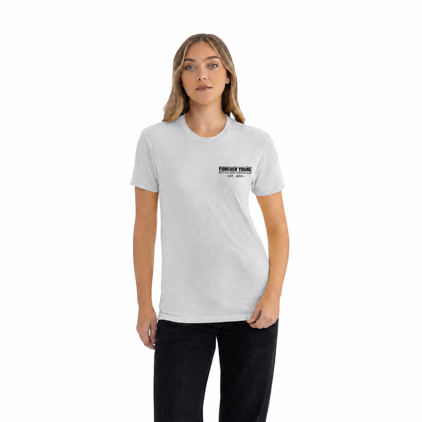 Forever Young Spearfishing Walking Logo T-Shirt