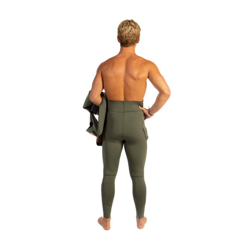 Waihana 5.0 mm Mens Essentials Pro Wetsuit (Ranger Green)