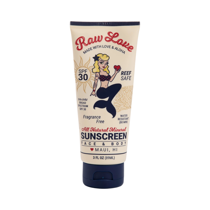Raw Love Mineral Sunscreen Lotion
