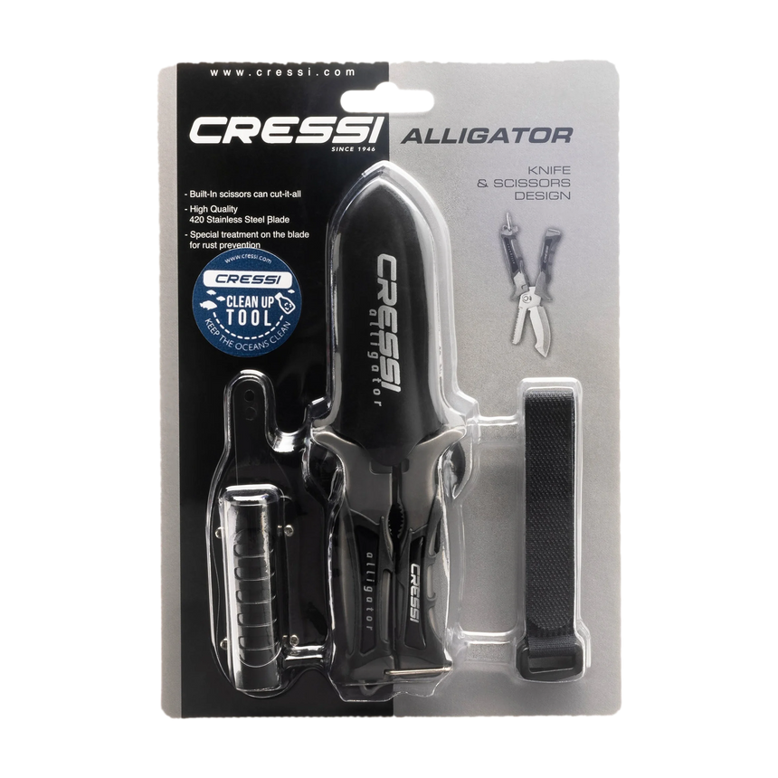 Cressi Alligator Dive Scissor Knife