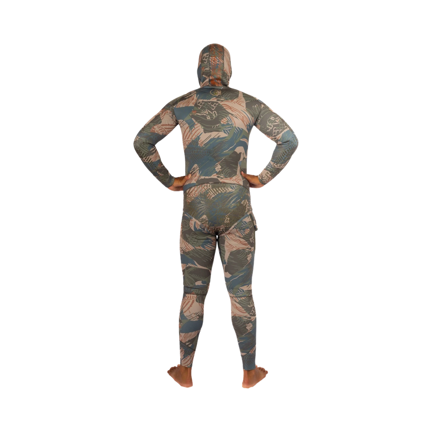 Waihana Men's 3.5 mm Wetsuit (Hawaiian Brushstroke)