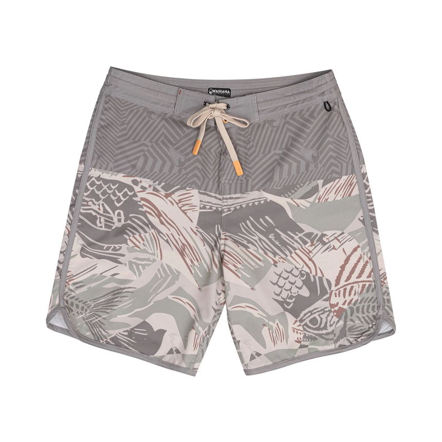 Waihana Sandy Brushstroke W1 Board Shorts