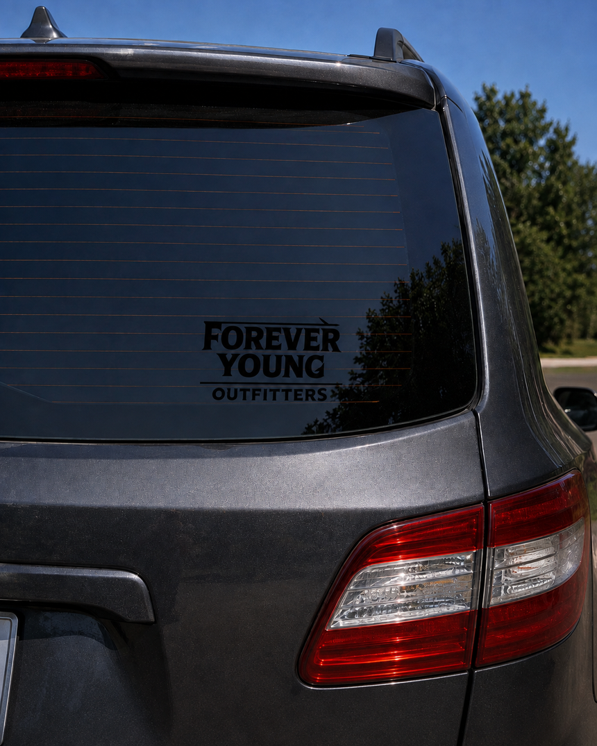 Forever Young Vinyl Decal