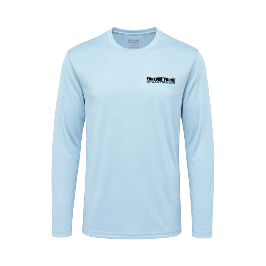 Forever Young Spearfishing Wahoo Performance Shirt