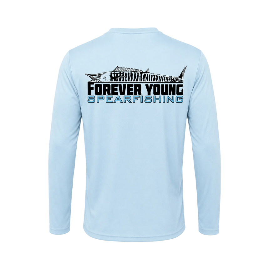 Forever Young Spearfishing Wahoo Performance Shirt