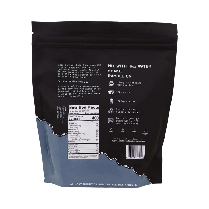 Hyperlyte Liquid Performance Endurance Fuel Drink Mix