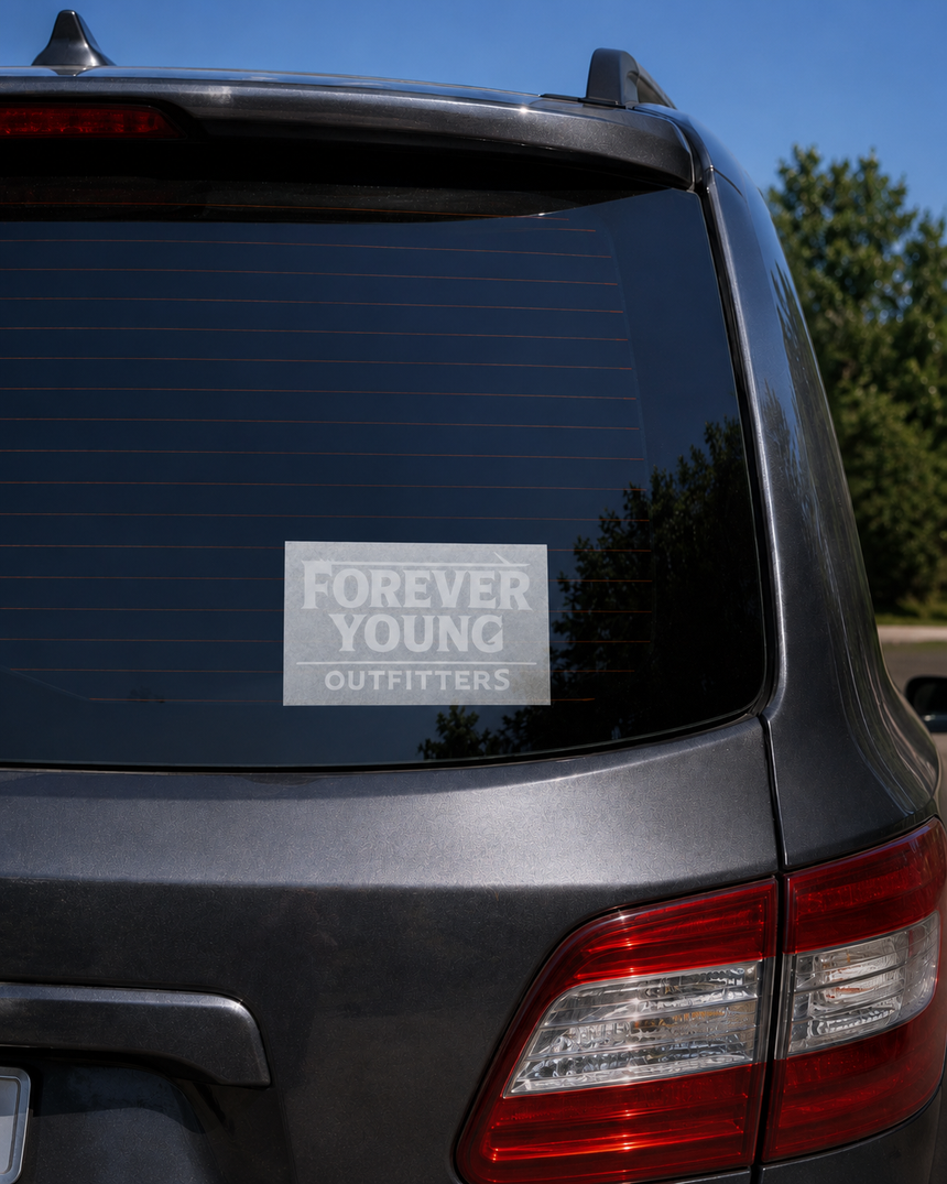 Forever Young Vinyl Decal