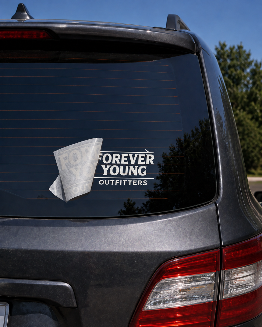 Forever Young Vinyl Decal
