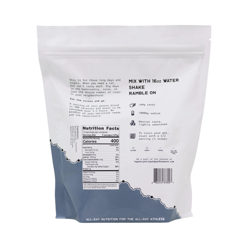 Hyperlyte Liquid Performance Endurance Fuel Drink Mix