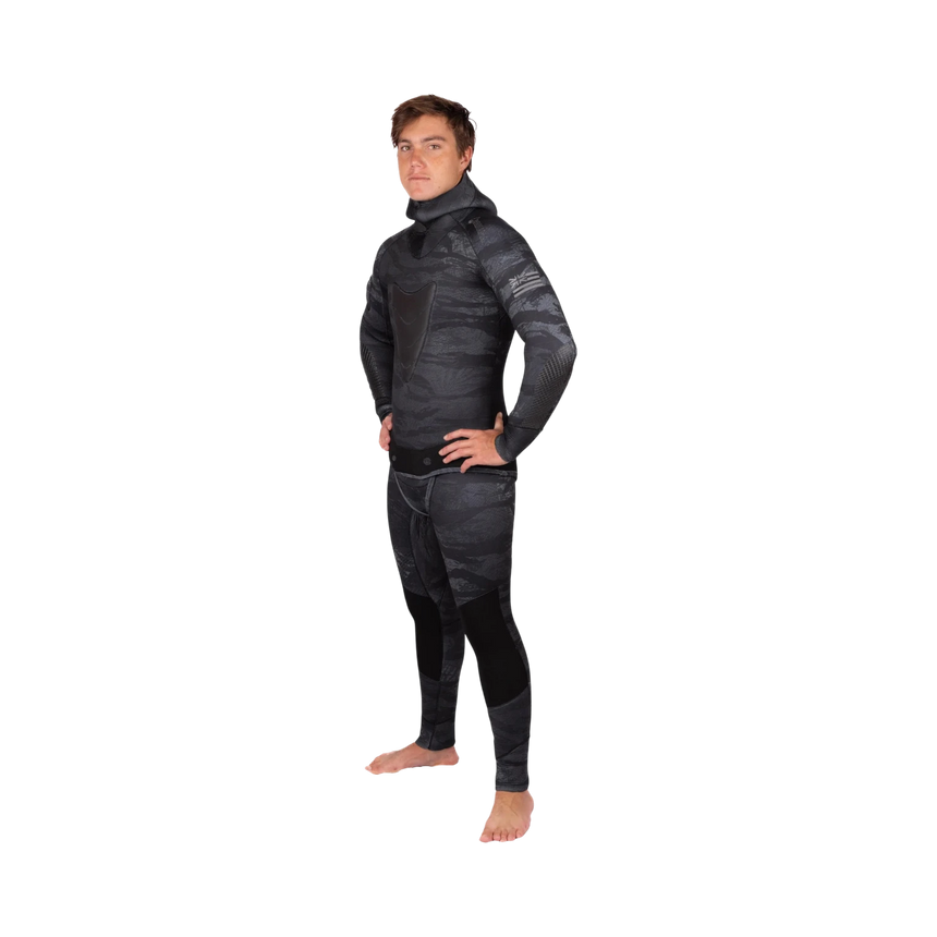 Waihana Men's 5.5 mm Wetsuit (Tropicam Black)