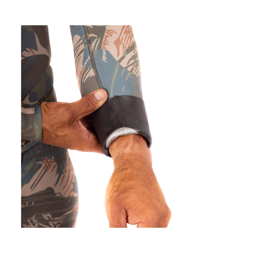 Waihana Men's 3.5 mm Wetsuit (Hawaiian Brushstroke)