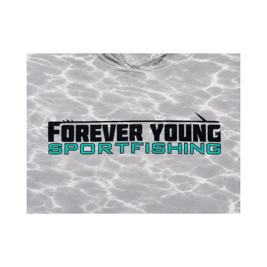 Forever Young Sportfishing Hooded Performance Shirt