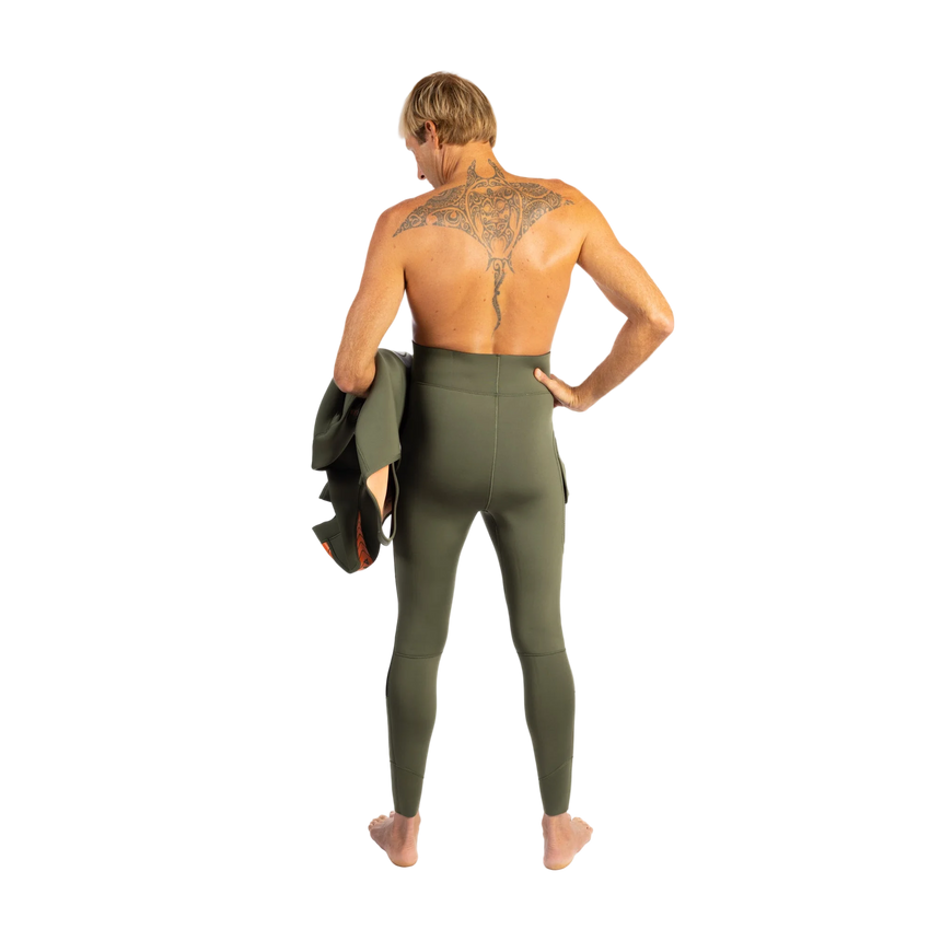 Waihana 5.0 mm Mens Essentials Pro Wetsuit (Ranger Green)
