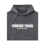 Forever Young Washed Pullover Hoodie
