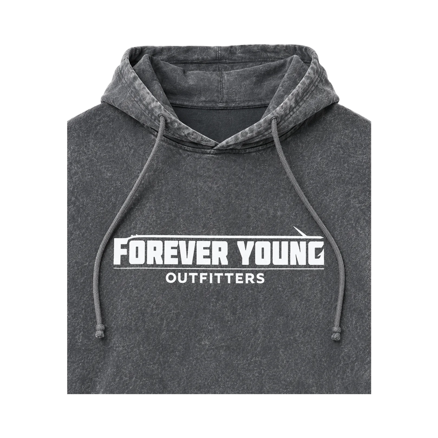 Forever Young Washed Pullover Hoodie