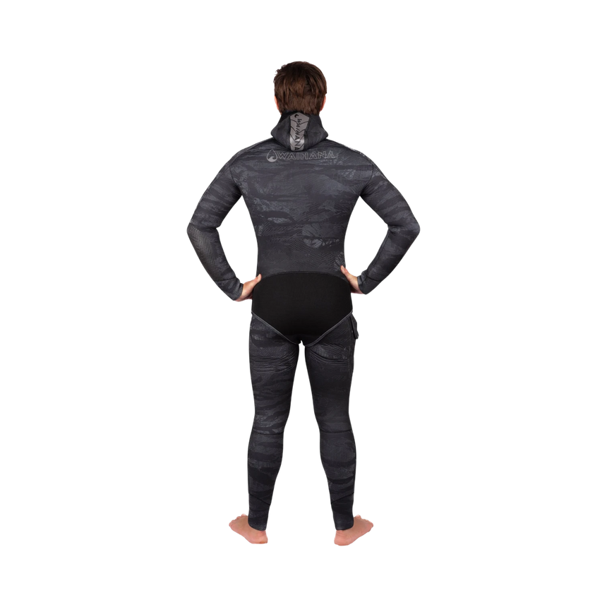 Waihana Men's 5.5 mm Wetsuit (Tropicam Black)
