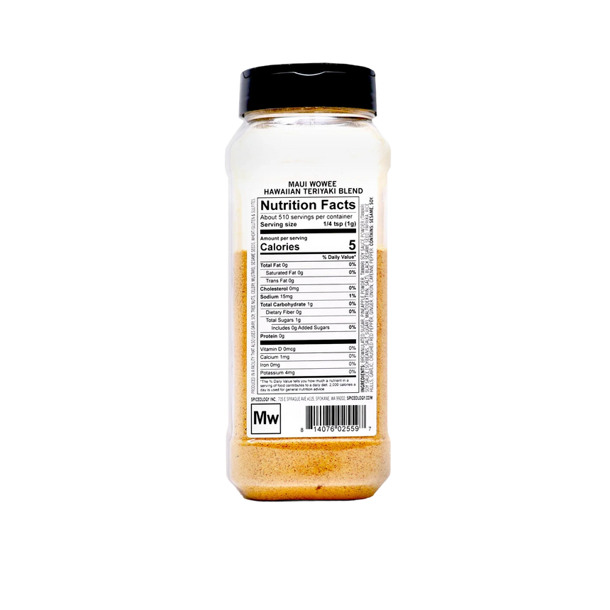 Spiceology Maui Wowee Hawaiian Teriyaki Rub