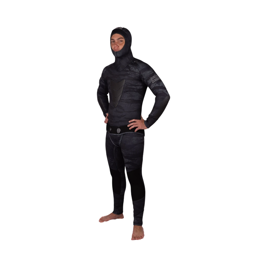 Waihana Men's 5.5 mm Wetsuit (Tropicam Black)