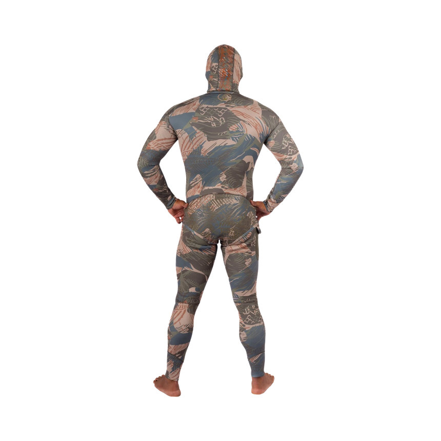 Waihana Men's 3.5 mm Wetsuit (Hawaiian Brushstroke)