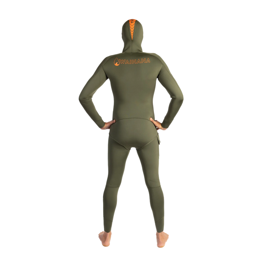 Waihana 5.0 mm Mens Essentials Pro Wetsuit (Ranger Green)