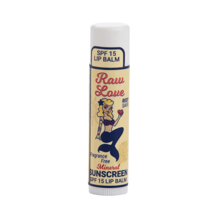 Raw Love Mineral Sunscreen Lip Balm (SPF 15)