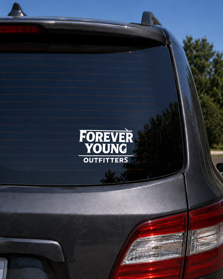 Forever Young Vinyl Decal