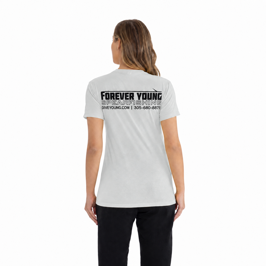 Forever Young Spearfishing Walking Logo T-Shirt