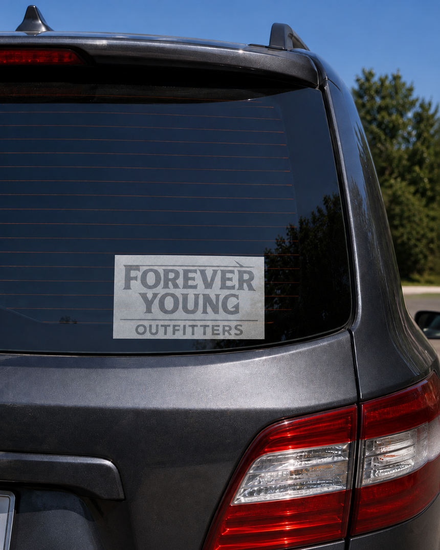 Forever Young Vinyl Decal