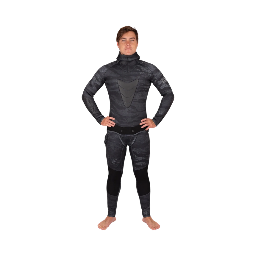 Waihana Men's 5.5 mm Wetsuit (Tropicam Black)