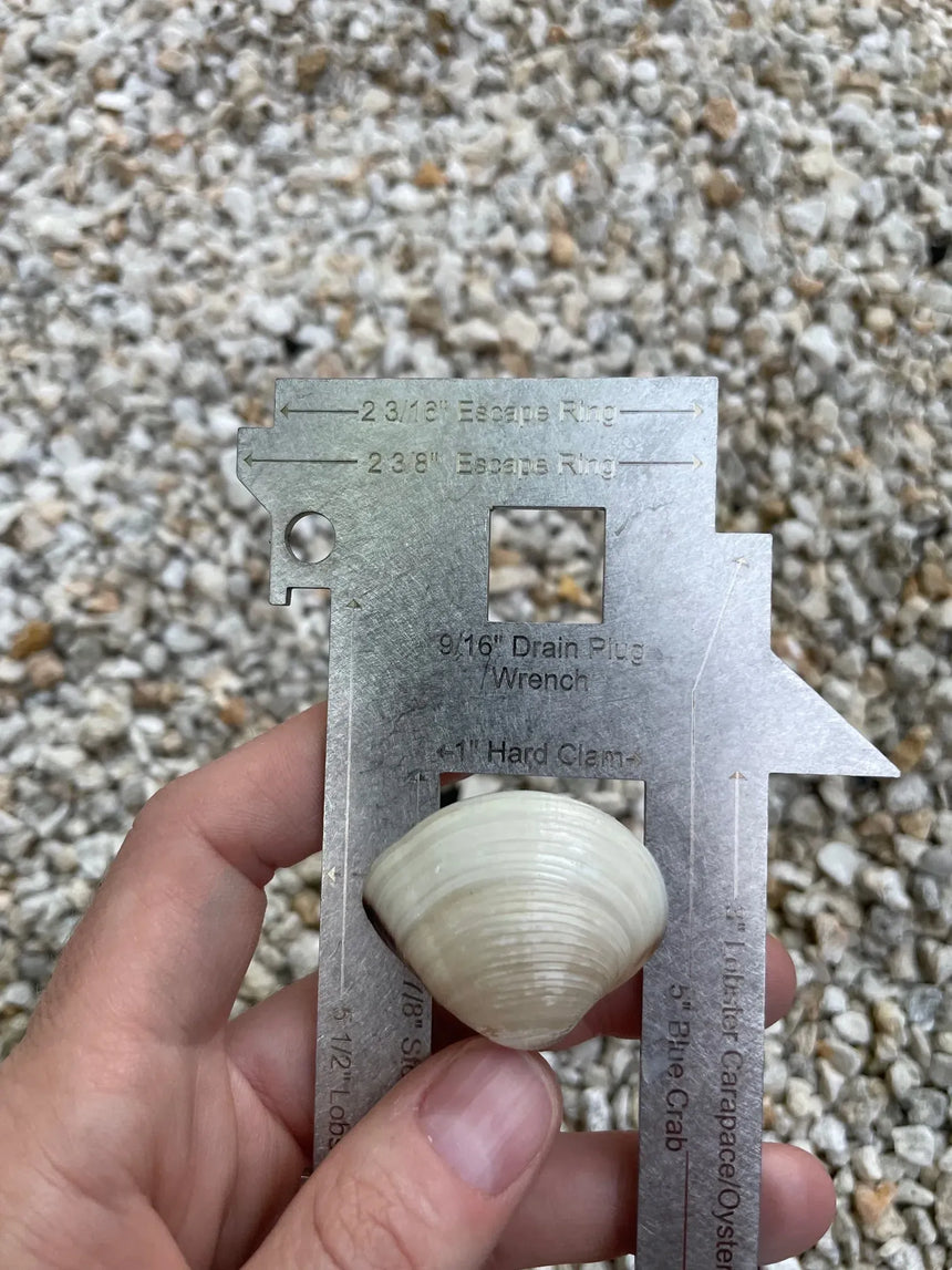 Ultimate Shellfish Gauge Measuring Tool Florida Edition