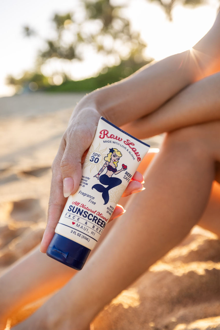 Raw Love Mineral Sunscreen Lotion