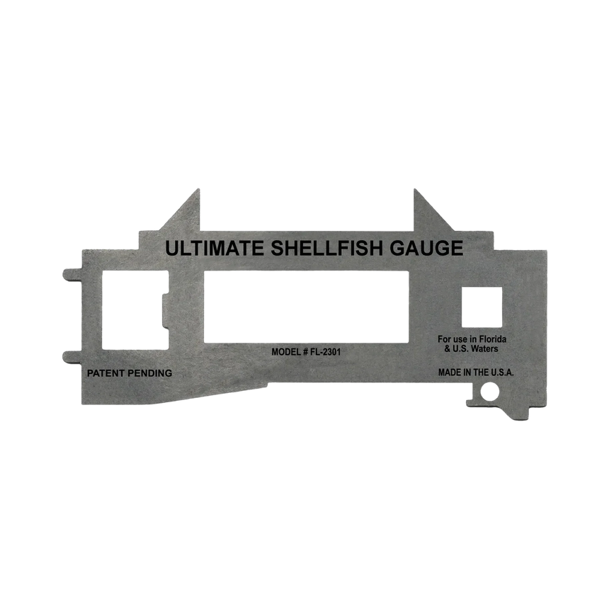 Ultimate Shellfish Gauge Measuring Tool Florida Edition