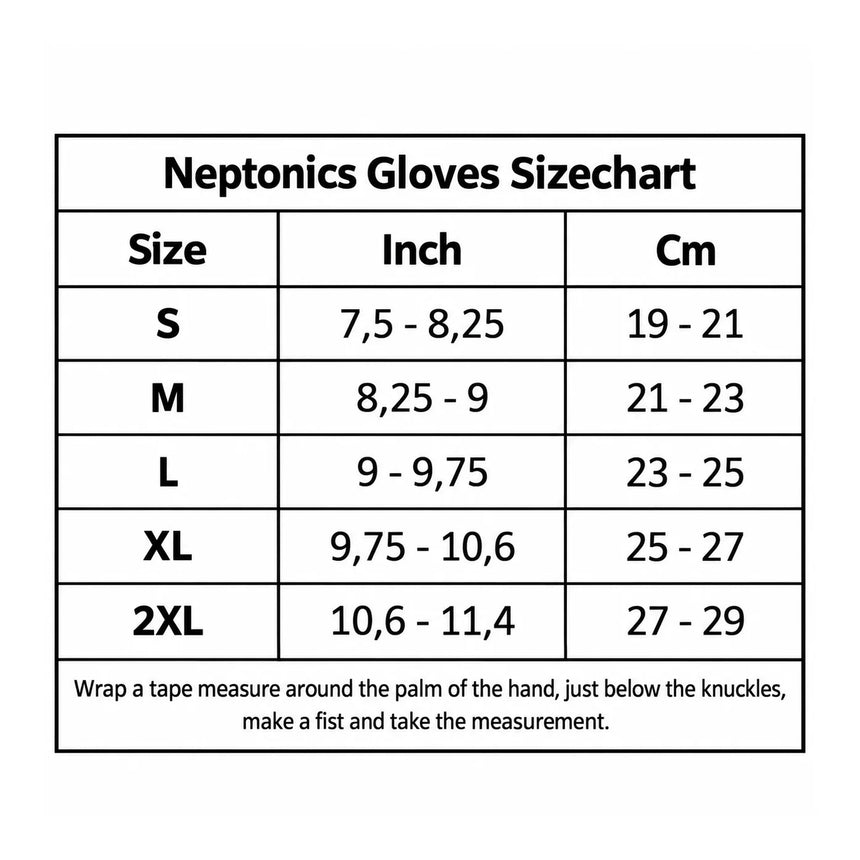Gloves Sizechart