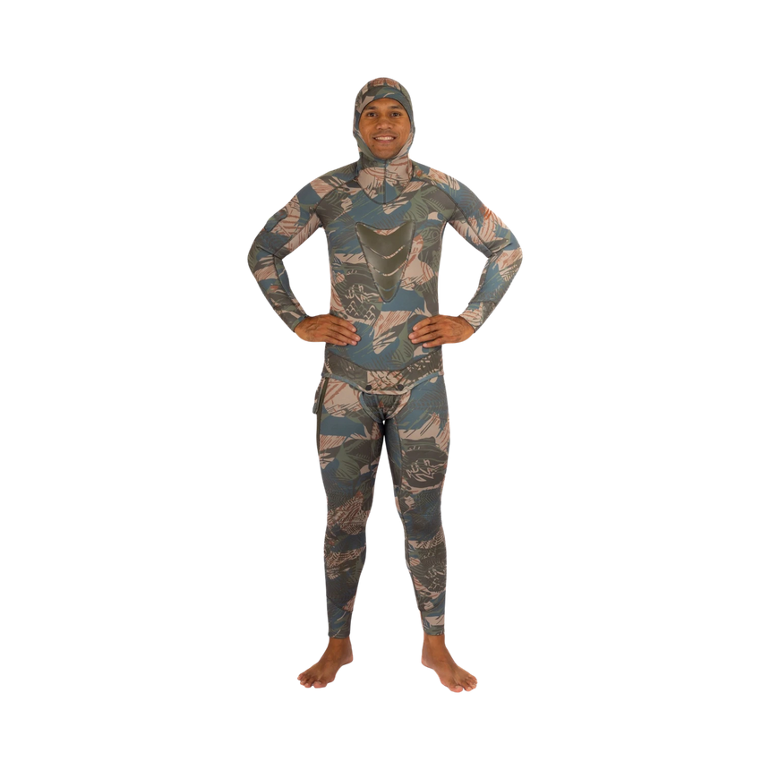 Waihana Men's 3.5 mm Wetsuit (Hawaiian Brushstroke)