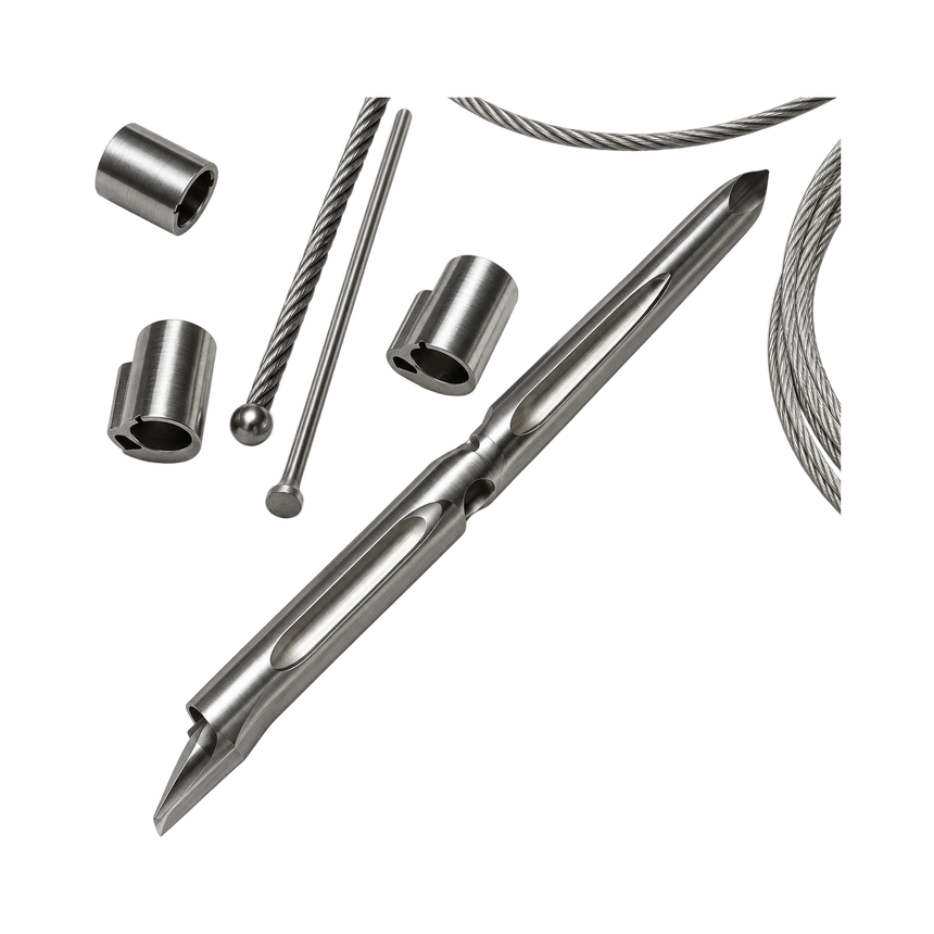 Speargun Cable Slip Tip Replacement Kit
