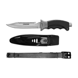 Cressi Borg Dive Knife (Pointed Tip)