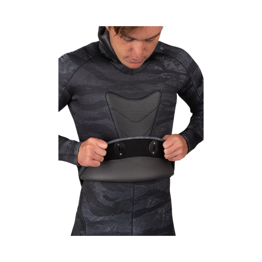 Waihana Men's 5.5 mm Wetsuit (Tropicam Black)