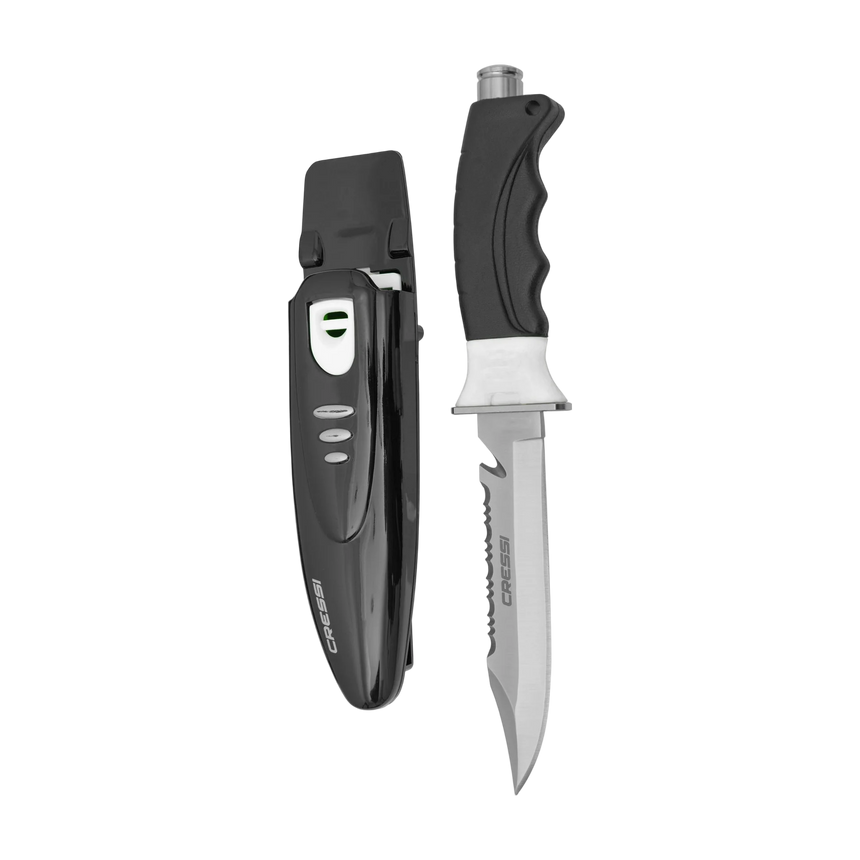 Cressi Borg Dive Knife (Pointed Tip)